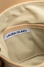 Geantă MINI LOVE Bej cu Inimă Rebelă Maro - imagine 7