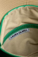 Geantă MINI LOVE Verde cu Inimă Rebelă Roșie - imagine 6