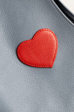 Geantă SACK Gri cu Inimi - imagine 7