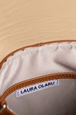 Geantă MINI LOVE Camel cu Inimă Rebelă Albă - imagine 8