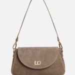 Geantă LEYLA Sand Suede