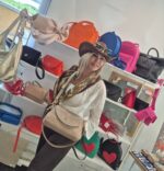 Geantă LEYLA Sand Suede - imagine 4